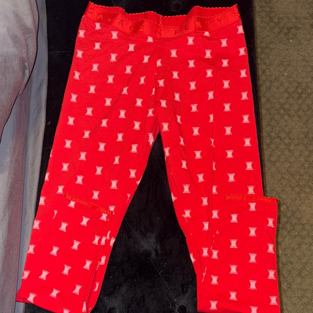 Savage X Fenty Red Leggings